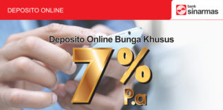 deposito online bunga 7%