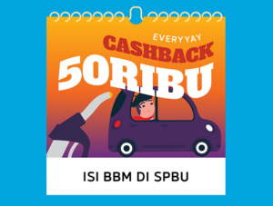 isi BBM dapat cashback
