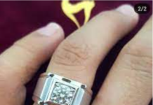 model cincin pria elegan